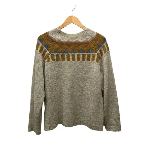 Indi & Cold Geometric Pattern Sweater - Picture 5 of 13